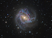 Galaxie v Mirtosu GALAXIE M83-12